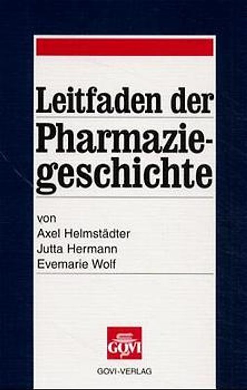 Leitfaden der Pharmaziegeschichte
