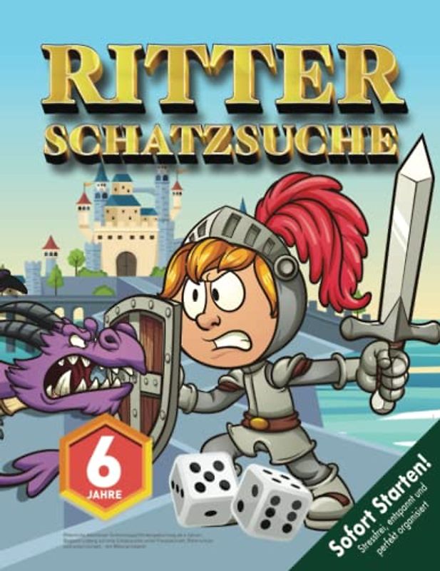 Ritterliche Abenteuer Schnitzeljagd Kindergeburtstag ab 6 Jahren: Begleite Ludwig auf eine Schatzsuche voller Freundschaft, Ritterschule und einem Schatz - mit Ritterarmband! (Bravo Schatzsuche)