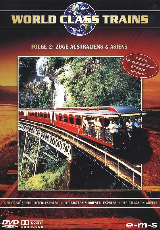 World Class Trains 2 Züge: Australiens + Asiens DVD