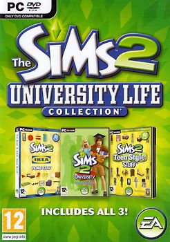 The Sims 2: University Life Collection [AddOn, Internationale Version] PC Spiele