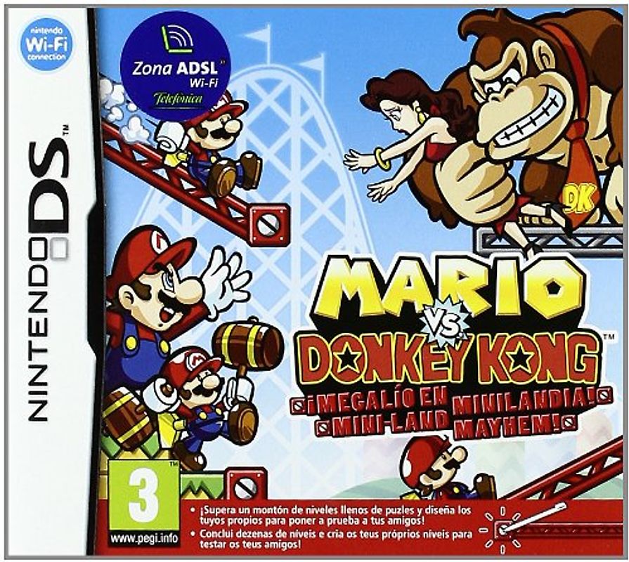 NINTENDO - JUEGO NINTENDO DS - MARIO VS DONKEY KONG: MEGALIO MINILANDIA Nintendo DS