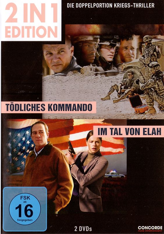 Tödliches Kommando - Tödliches Kommando / Im Tal von Elah [2 in 1 Edition, 2 Discs] DVD