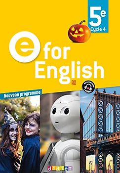 E for English 5e - Anglais Ed.2017 -Livre de l'élève