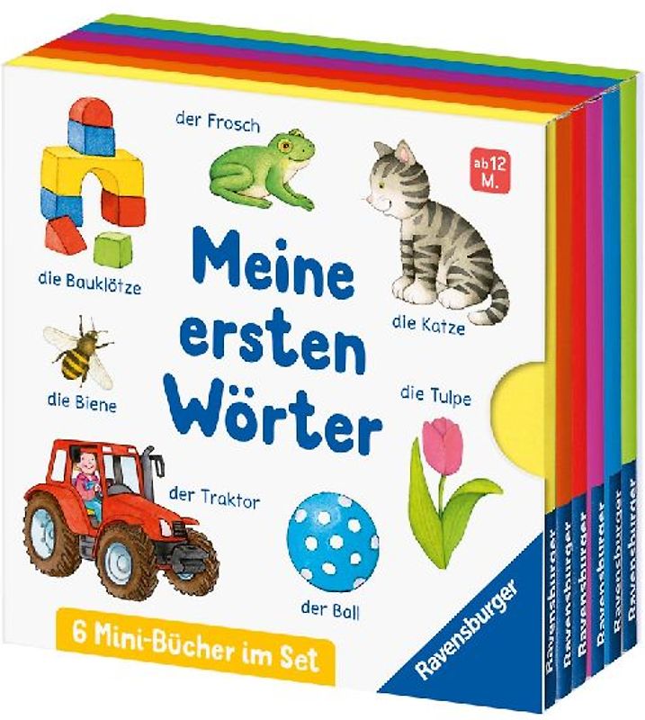 Meine ersten Wörter: 6 Mini-Bücher im Set