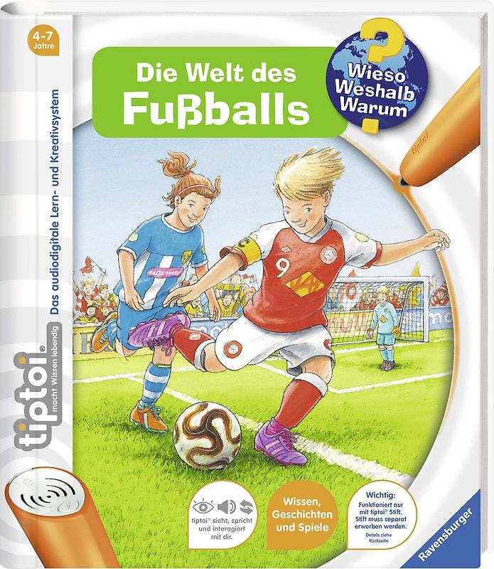 tiptoi® Wieso? Weshalb? Warum? Die Welt des Fußballs