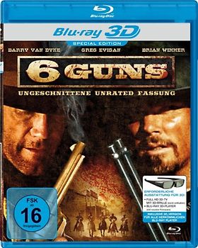 6 Guns - Unrated Edition [3D] 3D Blu-ray Disc