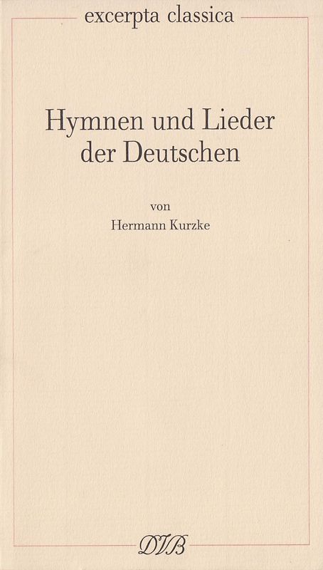 Hymnen und Lieder der Deutschen