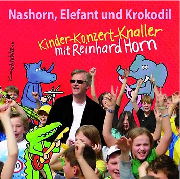 Nashorn, Elefant und Krokodil