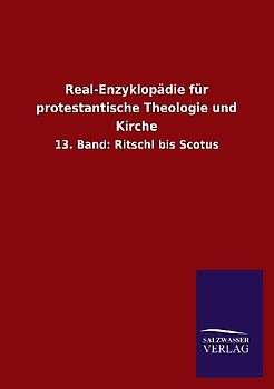 Real-Enzyklopädie für protestantische Theologie und Kirche