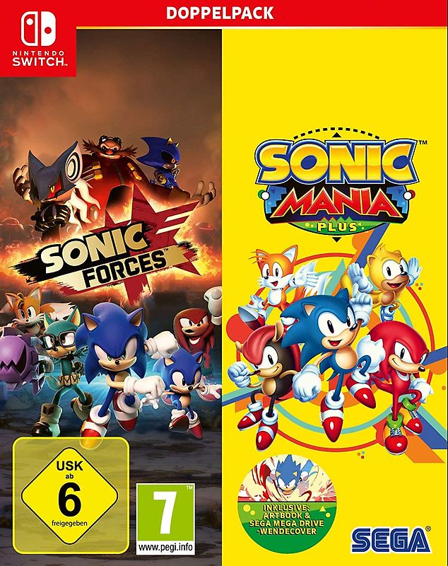 Sonic Mania Plus & Sonic Forces Double Pack Nintendo Switch