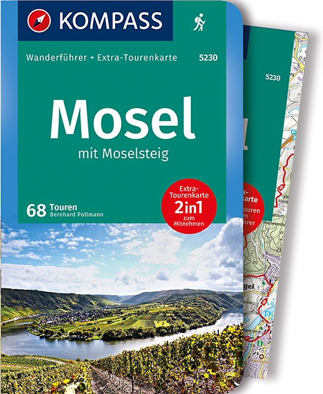KOMPASS Wanderführer Mosel mit Moselsteig