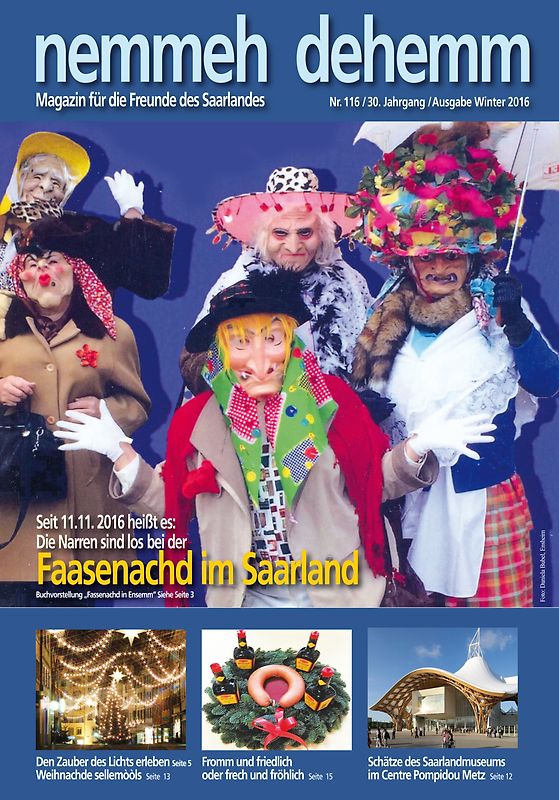 Nemmeh dehemm - Nr. 116 - Ausgabe Winter 2016