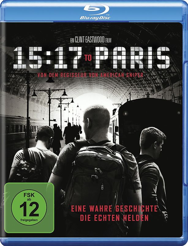 15:17 to Paris Blu-ray Disc