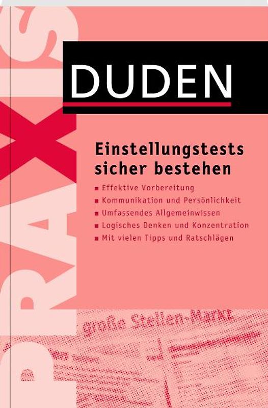 Duden Praxis – Einstellungstests sicher bestehen