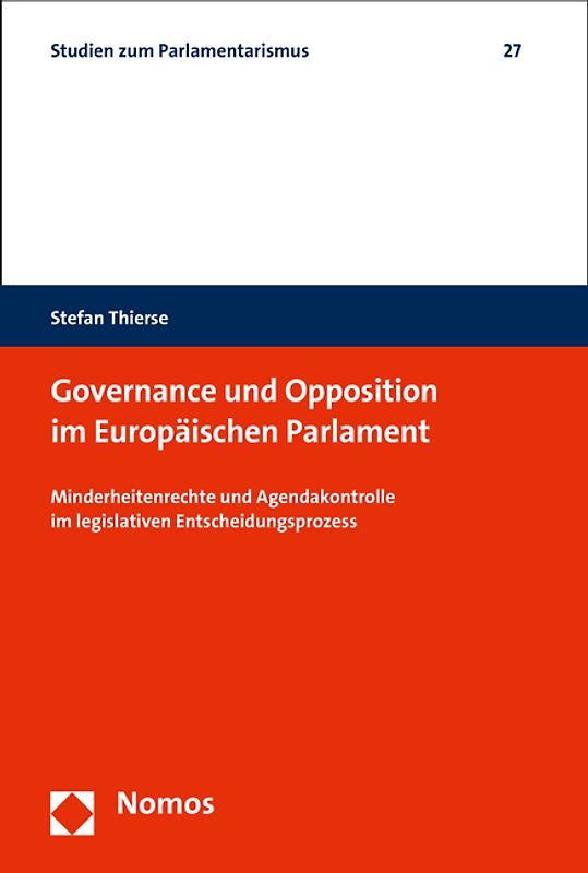 Governance und Opposition im Europäischen Parlament