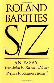 S/Z: An Essay - Barthes, Roland