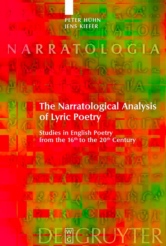 The Narratological Analysis of Lyric Poetry