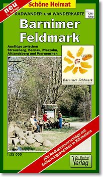 Radwander- und Wanderkarte Barnimer Feldmark