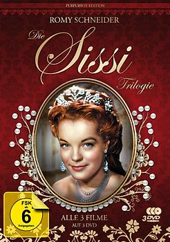 Die Sissi Trilogie [Purpurrot-Edition, 3 DVDs] DVD