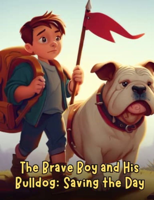 The Brave Boy and His Bulldog - Saving the Day: Short Story for kids about Bulldog, Perseverance & Self-Confidence I Children's adventure books I Gift for kids age 5-10