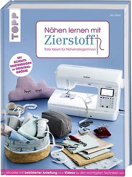 Nähen lernen mit Zierstoff