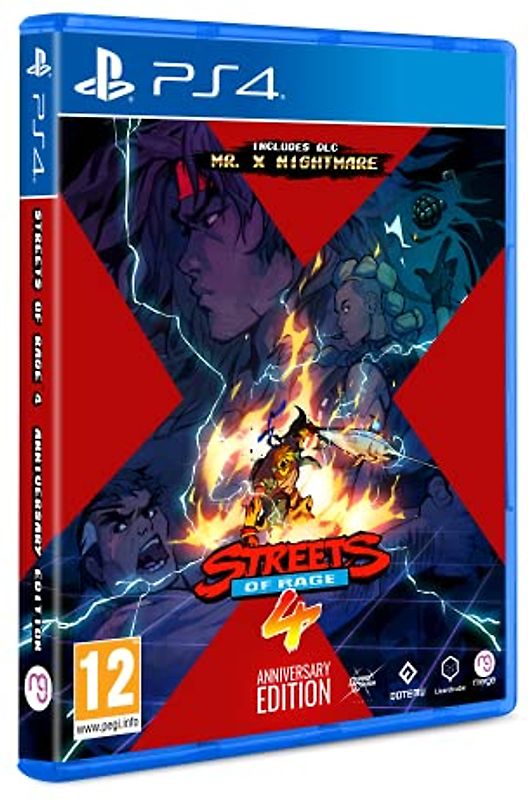 Streets of Rage 4 [Anniversary Edition, EU Import] PlayStation 4