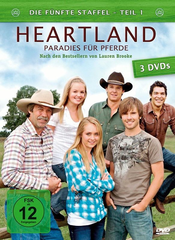 Heartland - Paradies für Pferde: Staffel 5 [Teil 1, 3 DVDs] DVD