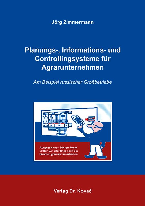 Planungs-, Informations- und Controllingsysteme für Agrarunternehmen