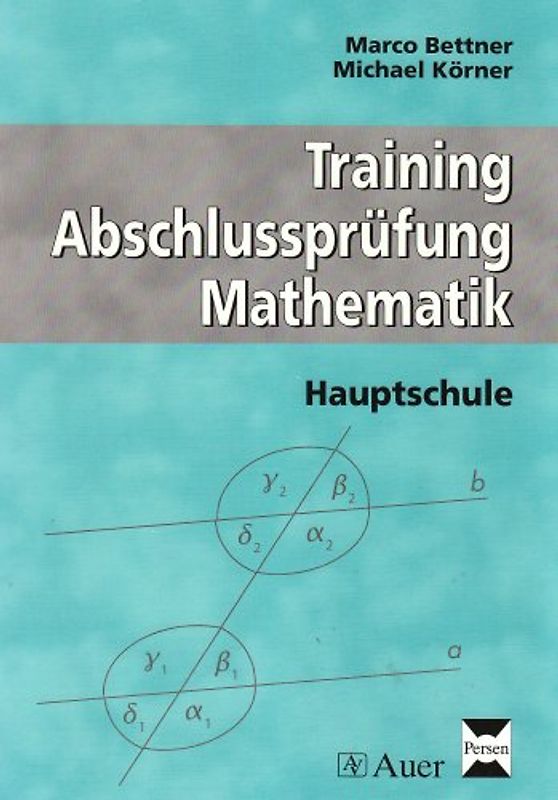 Training Abschlussprüfung Mathematik