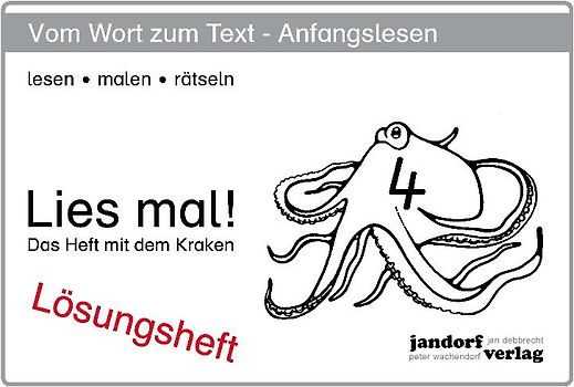 Lies mal! Heft 4. Lösungsheft