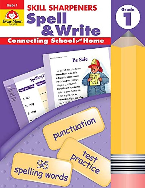 Skill Sharpeners Spell & Write Grade 1
