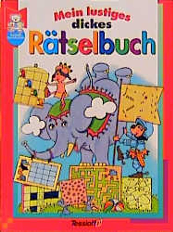 Mein lustiges dickes Rätselbuch