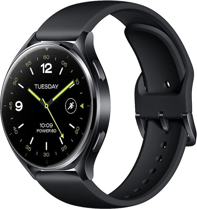 Xiaomi Watch 2 46 mm nero con cinturino in silicone nero [Wifi]