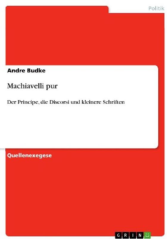 Machiavelli pur
