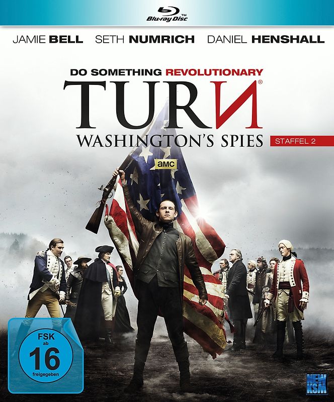 Turn: Washington's Spies - Staffel 2 (4 Discs) Blu-ray Disc