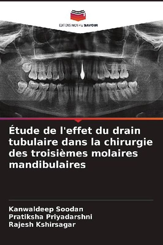 Étude de l'effet du drain tubulaire dans la chirurgie des troisièmes molaires mandibulaires