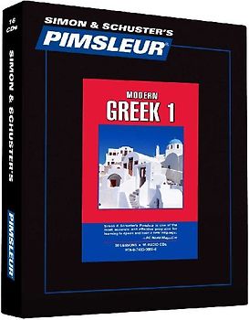 Pimsleur Greek (Modern) Level 1 CD, 1: Learn to Speak and Understand Modern Greek with Pimsleur Language Programs