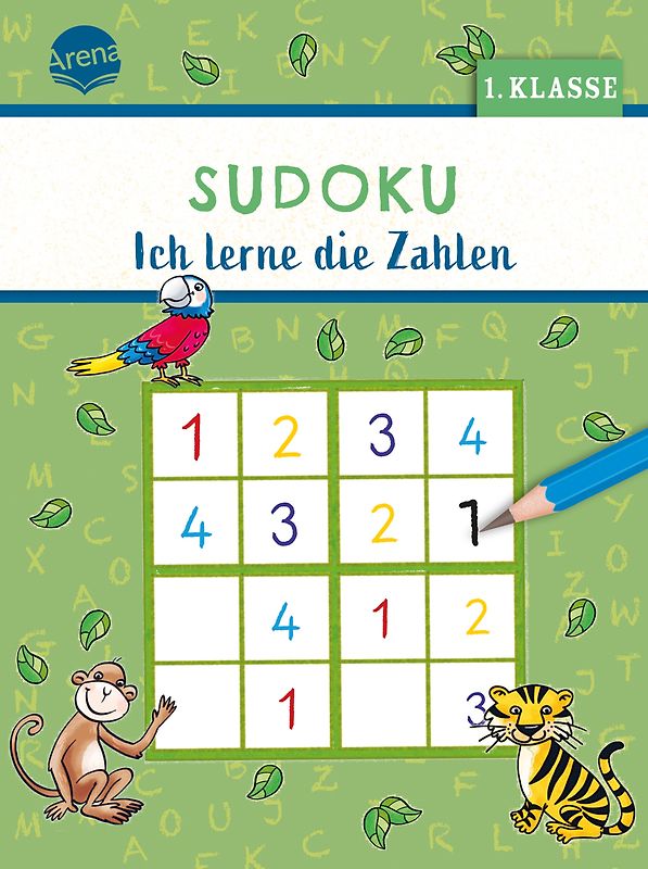 Sudoku. Ich lerne die Zahlen (1. Klasse)