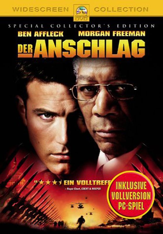 Der Anschlag (DVD - inkl. Game Vollversion CD-Rom) - Tom Clancy DVD
