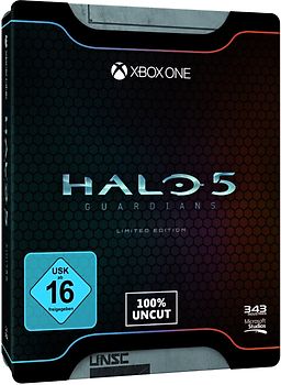 Halo 5: Guardians [Limited Edition inkl. Steelbook, Metal Figur, Info Karten] Xbox One