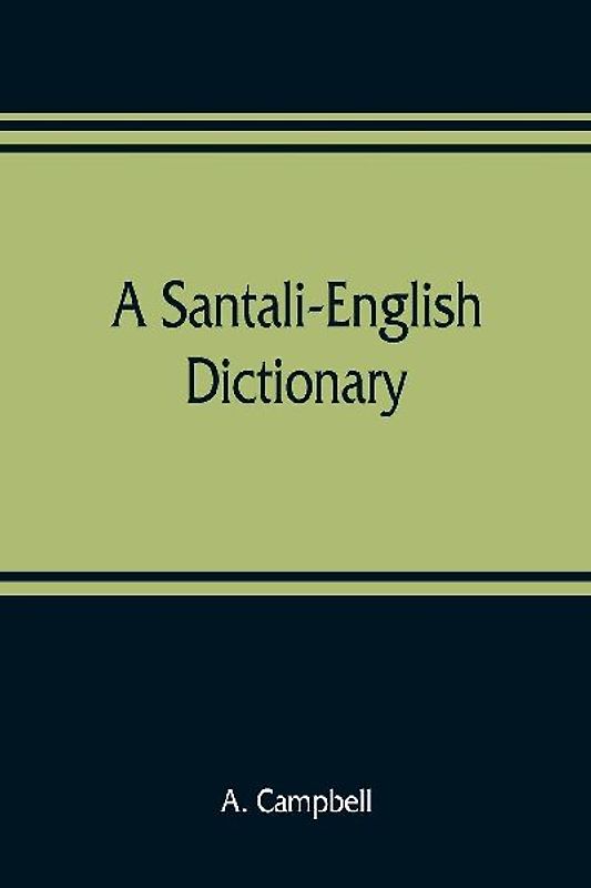 A Santali-English dictionary