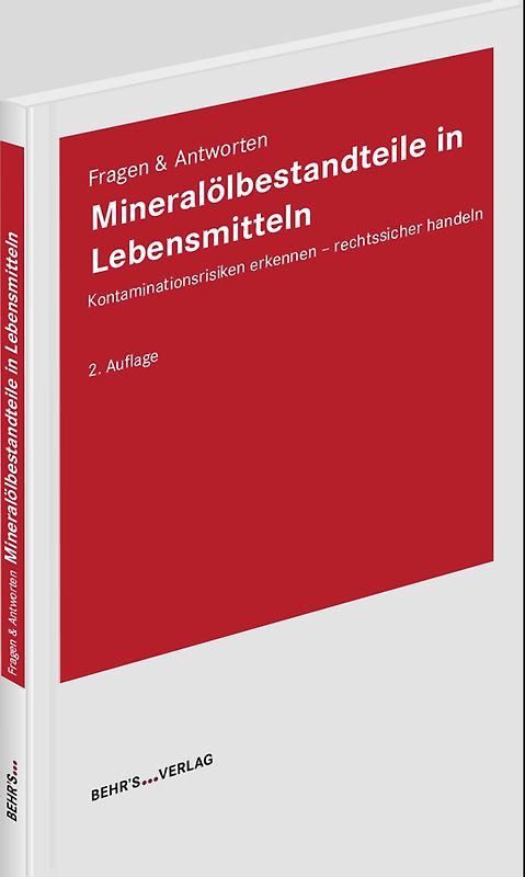 Mineralölbestandteile in Lebensmitteln