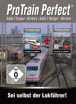 ProTrain Perfect Bundle 2 & 3 (Dresden - Nürnberg & Stuttgart - München) PC Spiele
