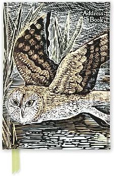 Angela Harding: Marsh Owl (Address Book)