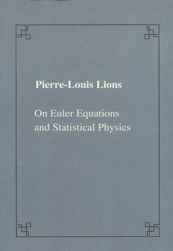 On Euler equation and statistical physics