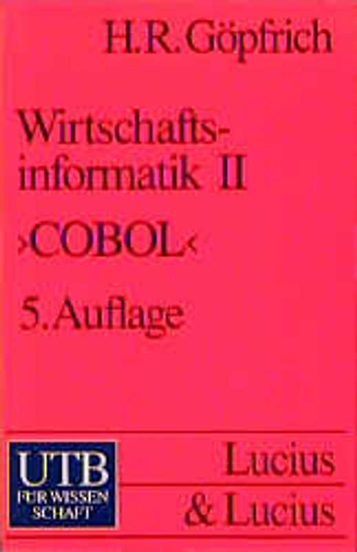 Wirtschaftsinformatik 2