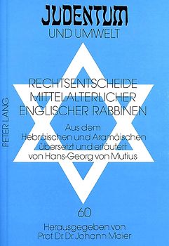 Rechtsentscheide mittelalterlicher englischer Rabbinen