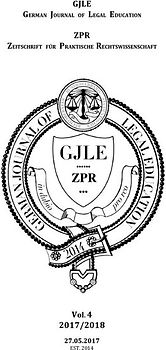 German Journal of Legal Education - 2017 / 2018 - Vol. 4