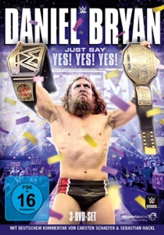 WWE - Daniel Bryan: Justa Say Yes! Yes! Yes! [3 Discs] DVD