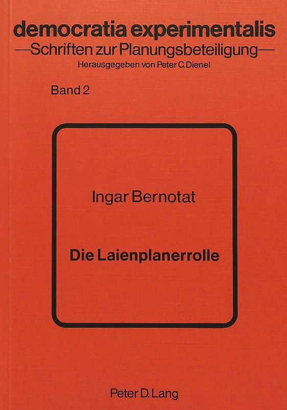 Die Laienplanerrolle